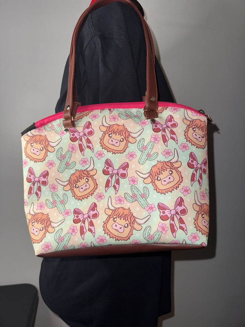 Highland Cow Handbag