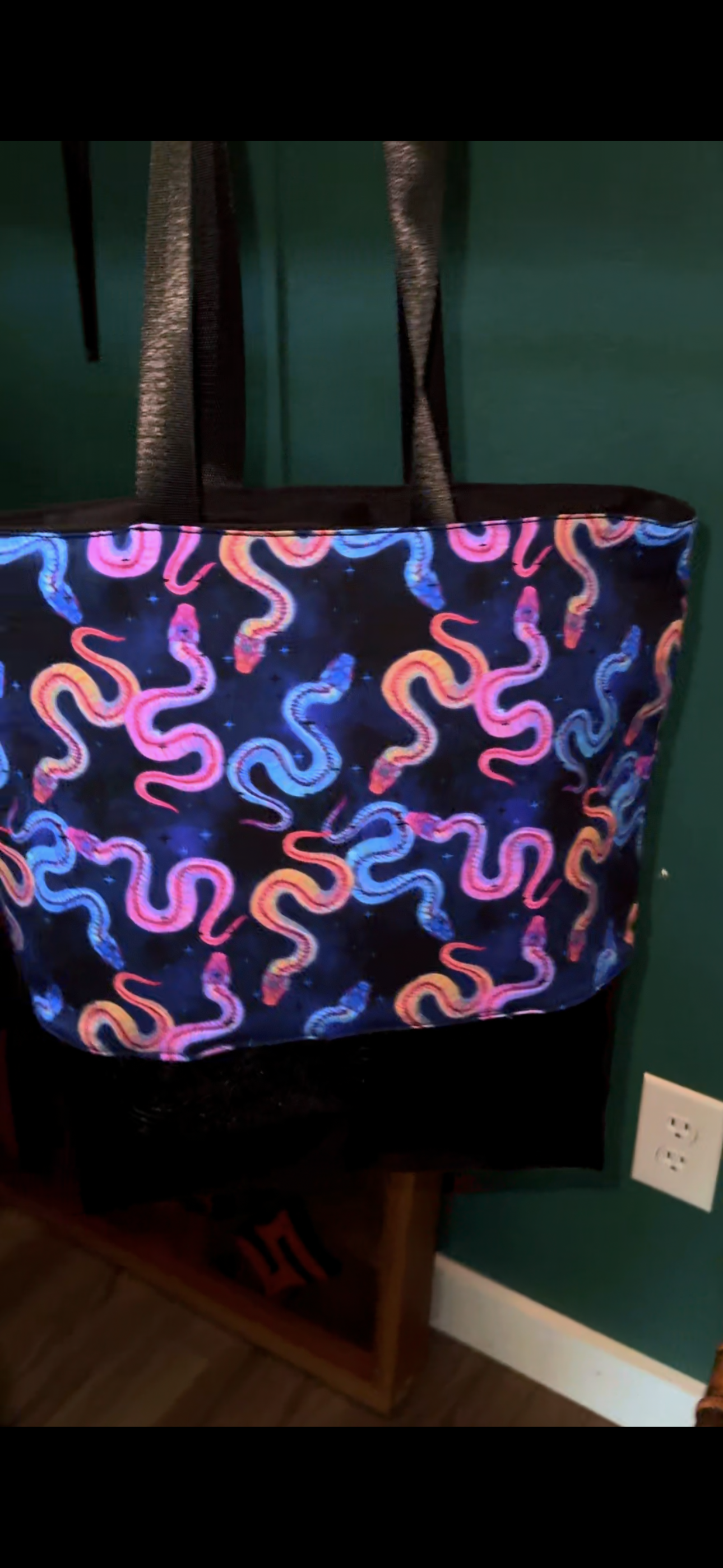 X-Ray Snakes Tote Bag | Tuesday Tote