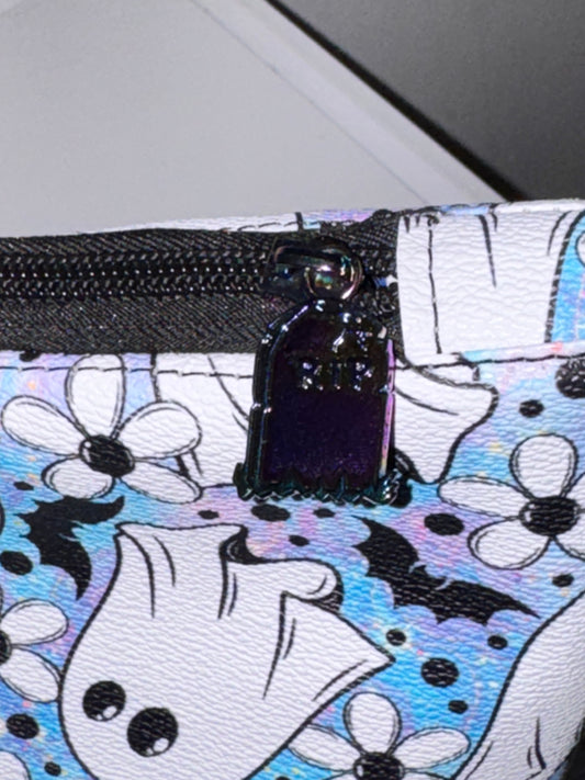 Pastel Ghost & Daisy Makeup Bag