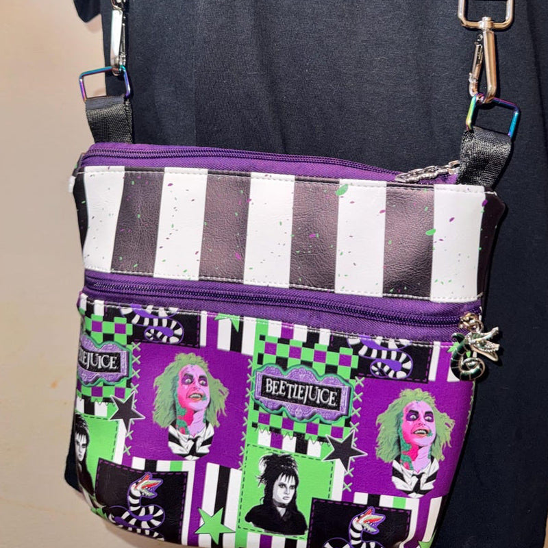 Beetlejuice crossbody bag