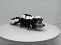 Articulated Flexi Skunk 3D Printed Toy – Wiggling Desk Buddy, Animal Lover Gift