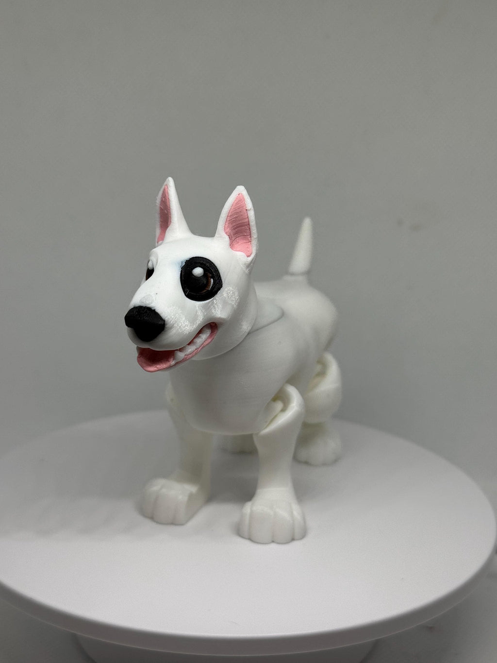 Bull Terrier Flexi Figurine | Dog Desk Toy | Articulated Pet Fidget | Dog Lover Gift