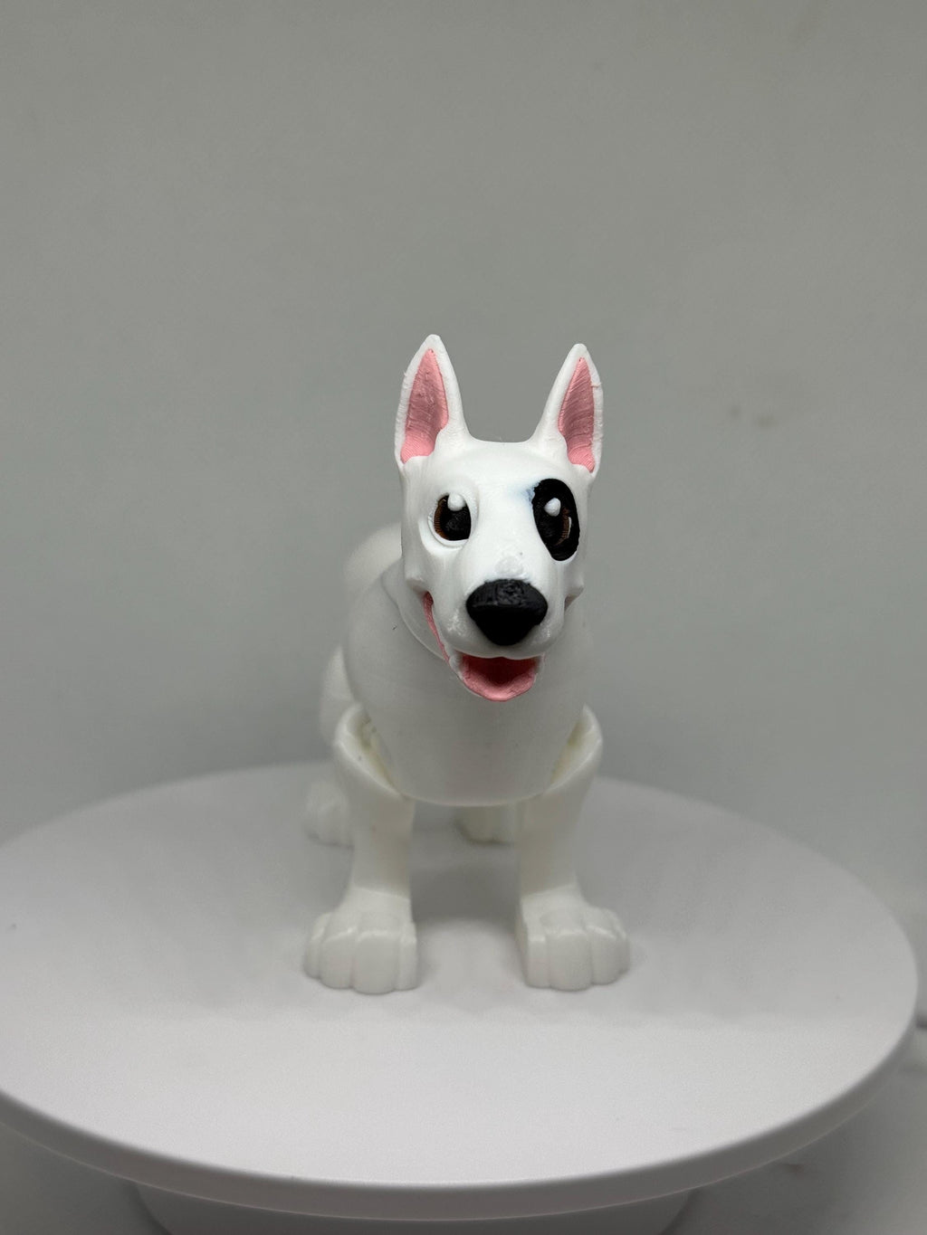 Bull Terrier Flexi Figurine | Dog Desk Toy | Articulated Pet Fidget | Dog Lover Gift