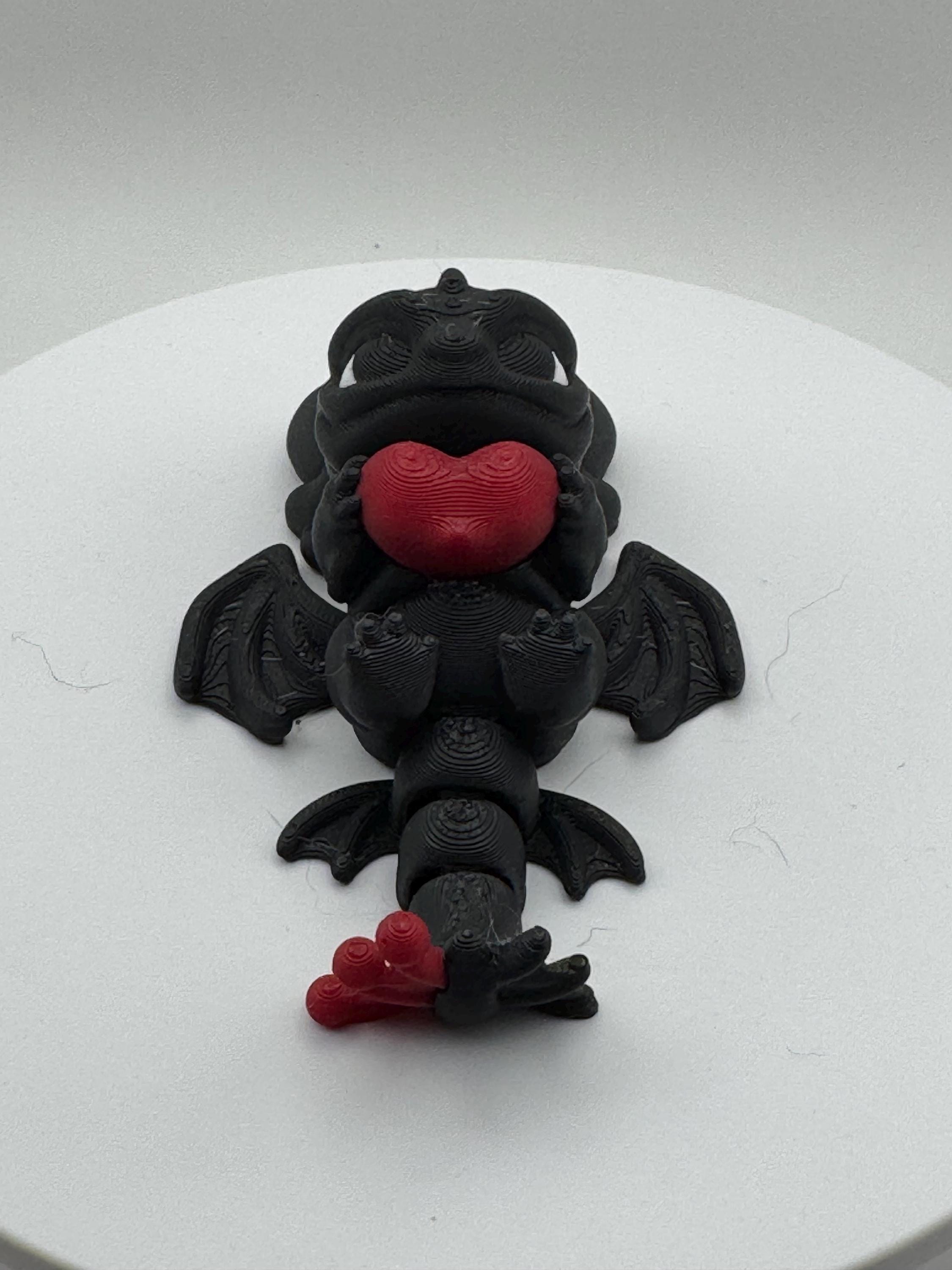 Toothless-Inspired Flexi Figurine | Dragon Desk Toy | Poseable Fantasy Fidget | Dragon Lover Gift