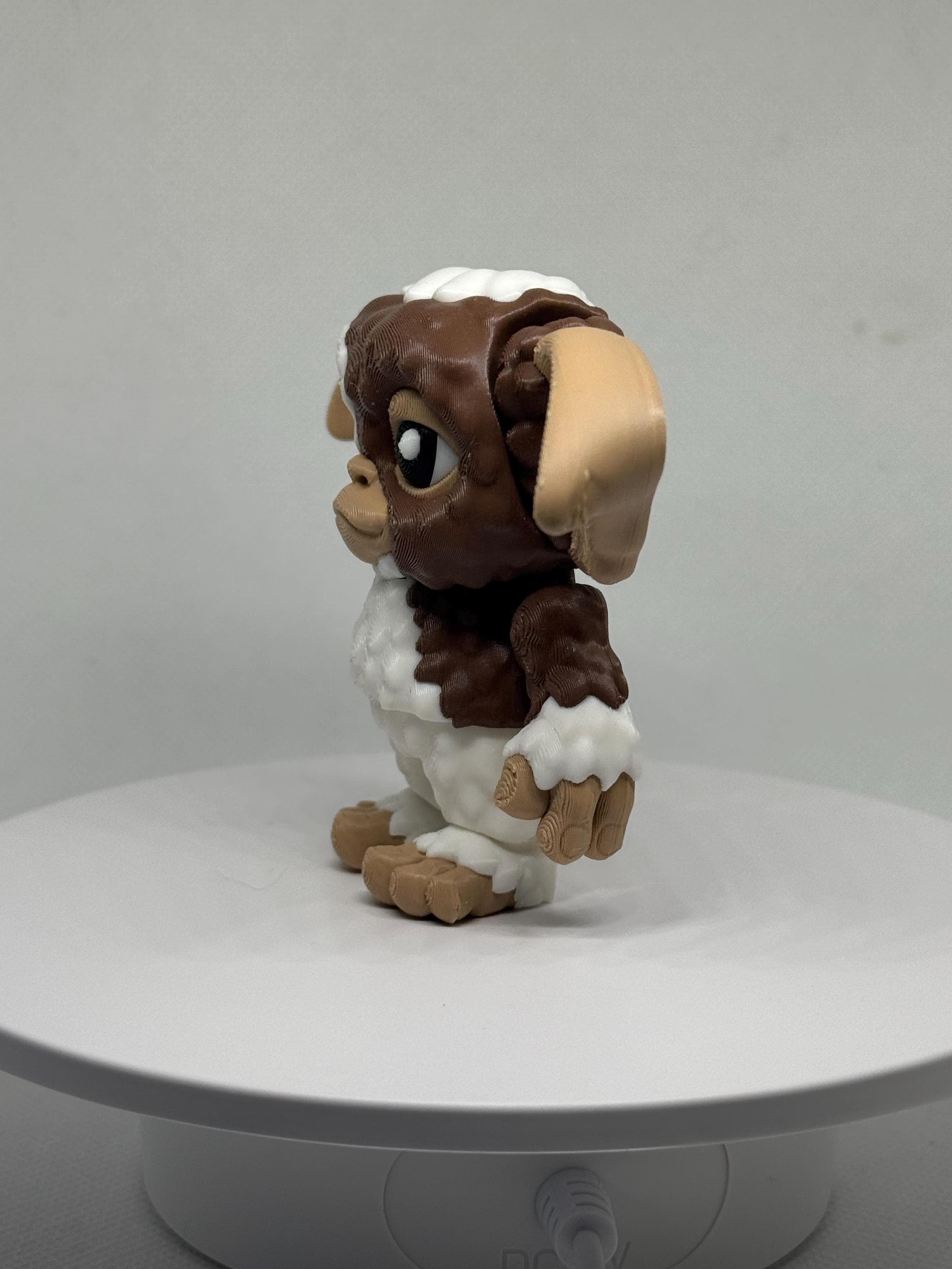 3D Printed Gizmo Flexi Gremlins Figurine Retro 80s Movie Collectible Articulated Spooky Cute Desk Pet Horror Fan Gift | Nostalgic Horror Toy