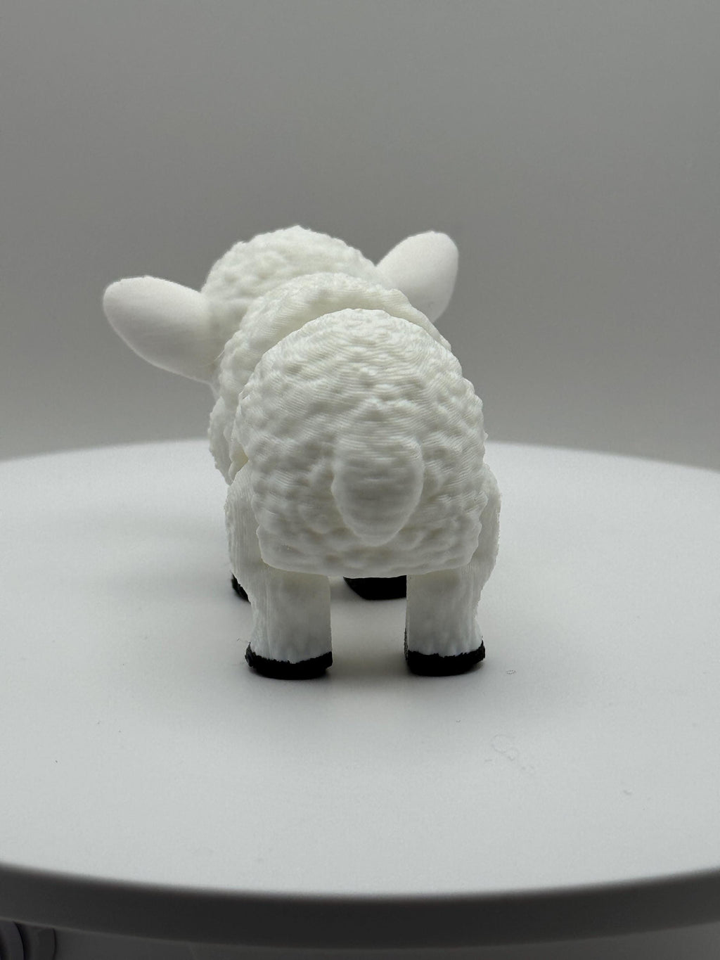 Articulated Lamb Flexi Figurine | 3D Printed Sheep Desk Toy, Fidget, Collectible