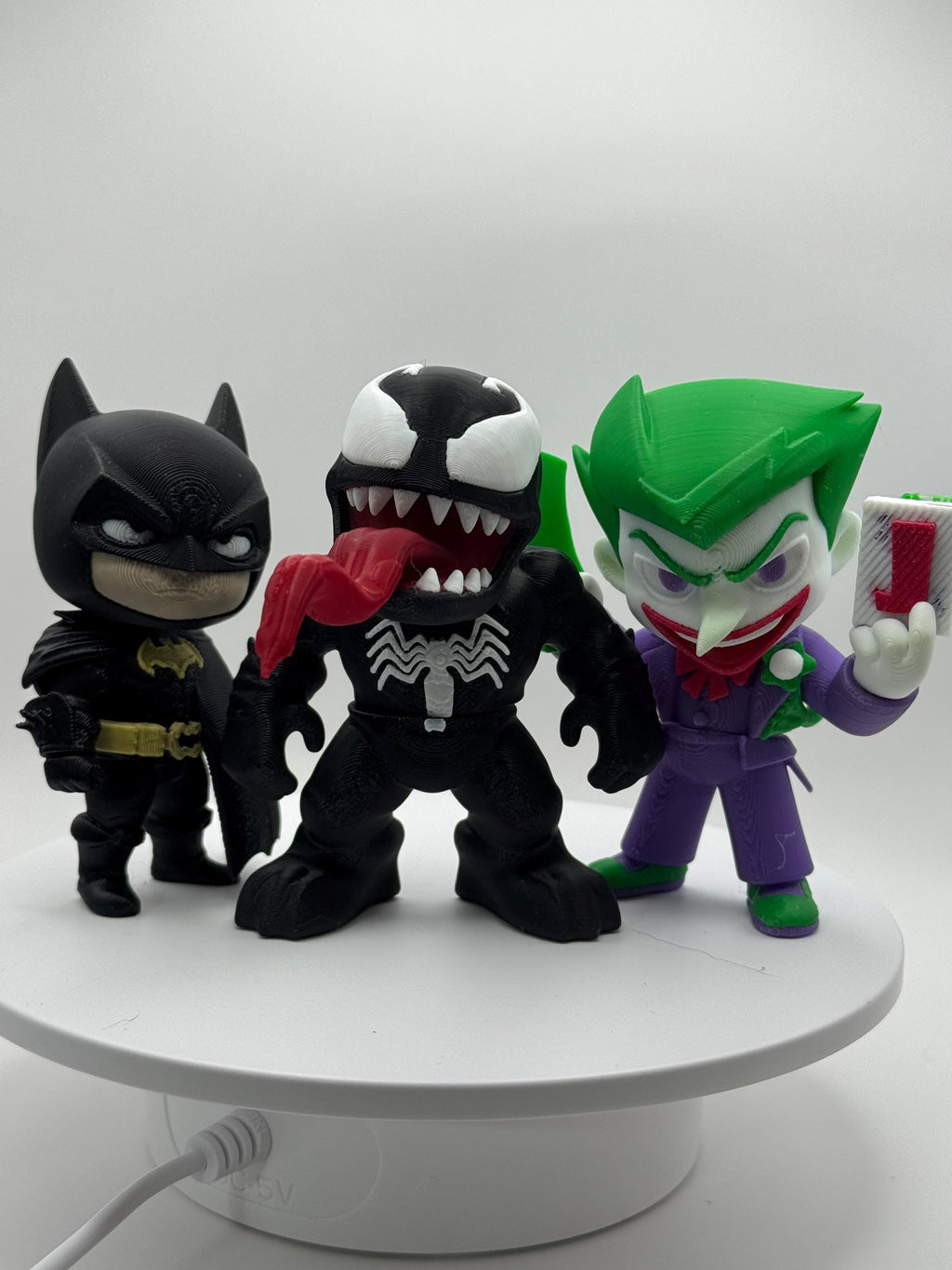 3D Printed Super Hero Flexi Figure | Poseable PLA Desk Toy