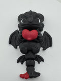 Toothless-Inspired Flexi Figurine | Dragon Desk Toy | Poseable Fantasy Fidget | Dragon Lover Gift