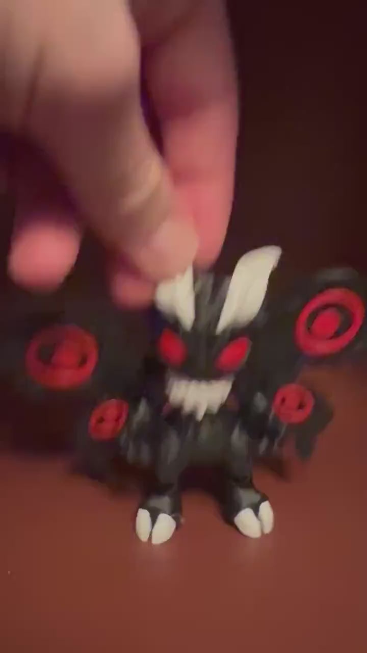 Mothman Figurine | Articulated Cryptid Desk Toy, West Virginia Legend